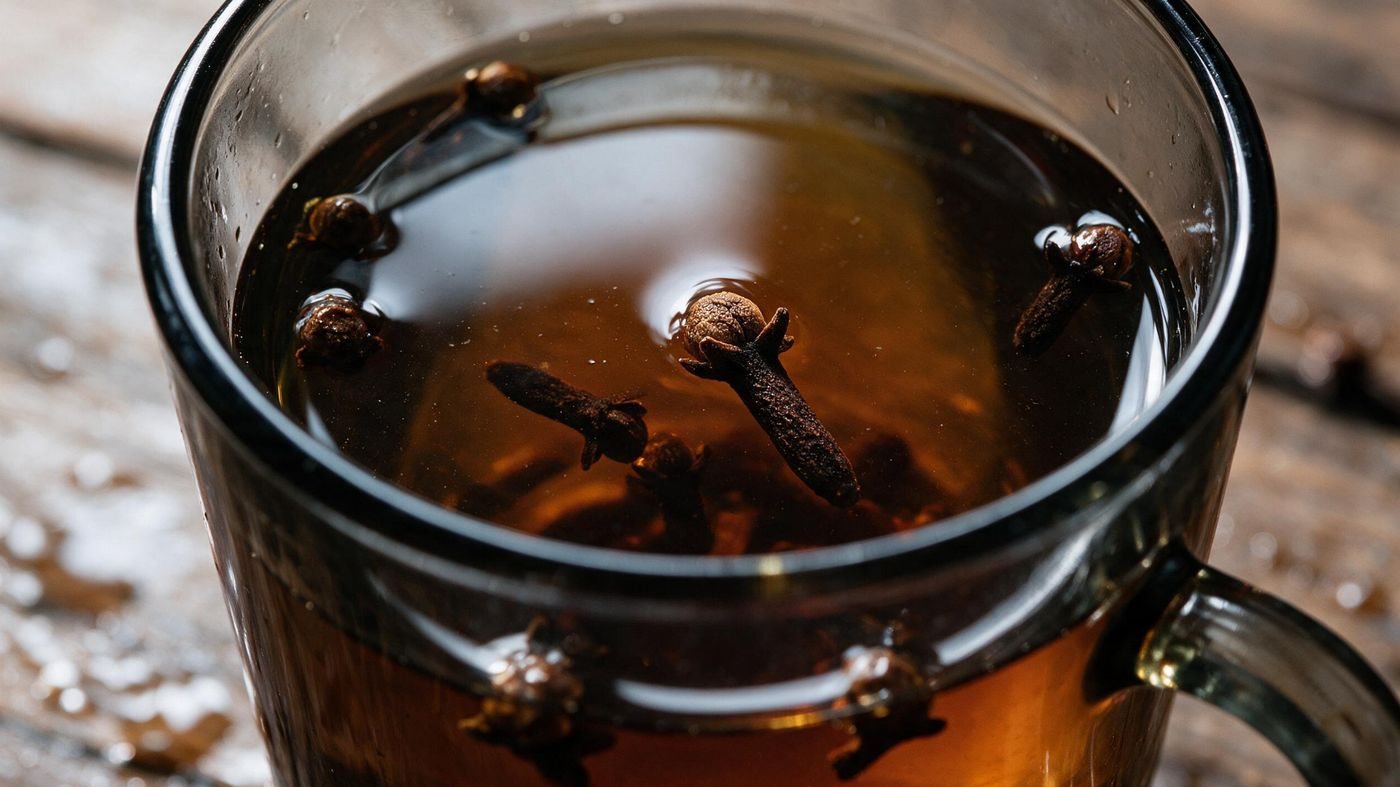 El clavo entero suelta su aroma poco a poco en bebidas calientes y caldos